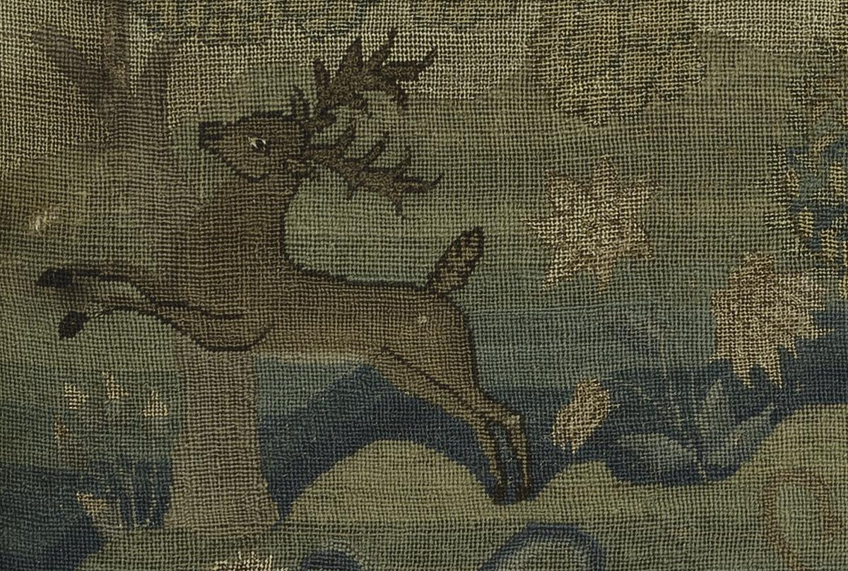 1962.0586 A Needlework Picture, Detail 5