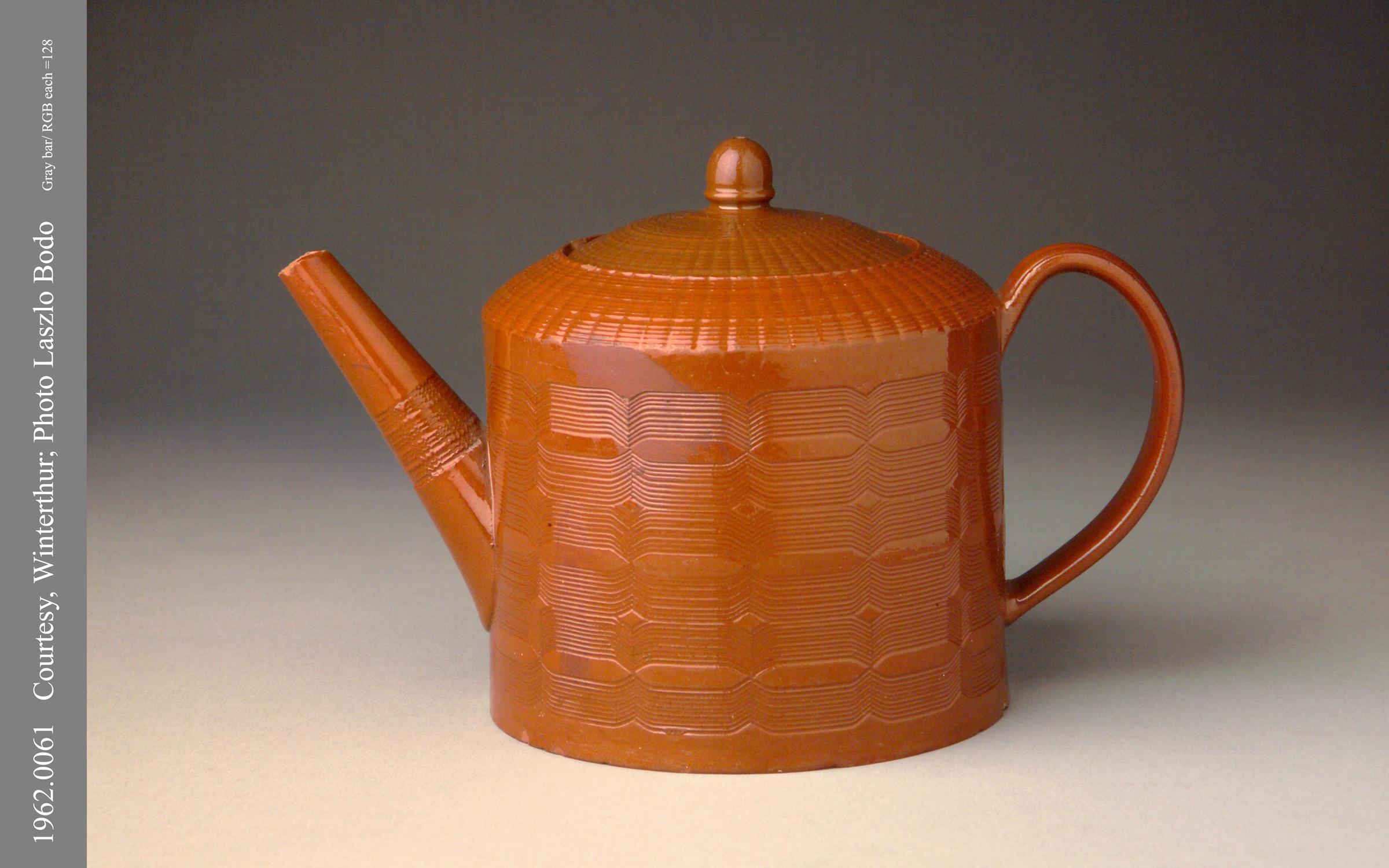 1962.0061 A, B Teapot