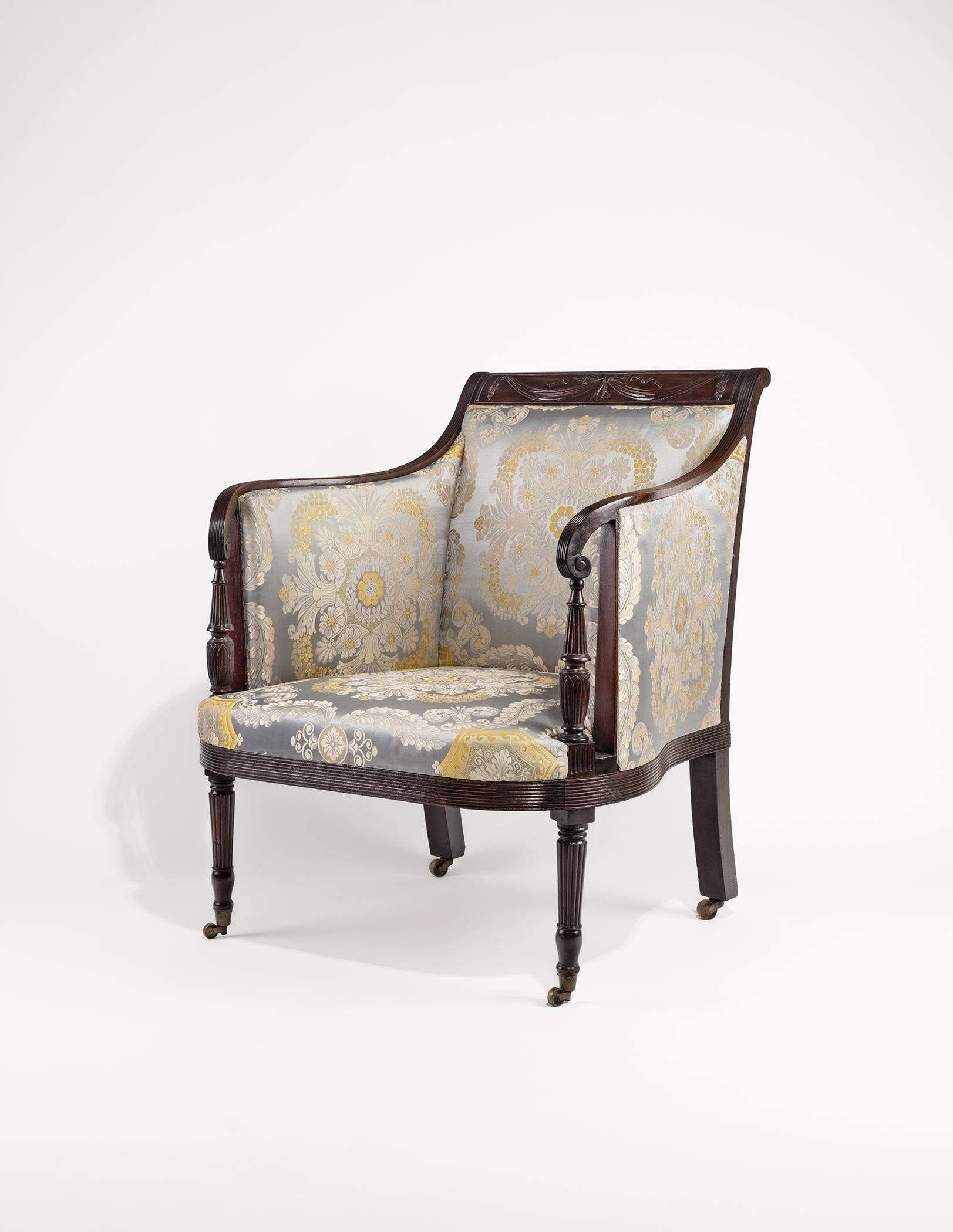 1952.0093 Chair, Easy chair, view 2