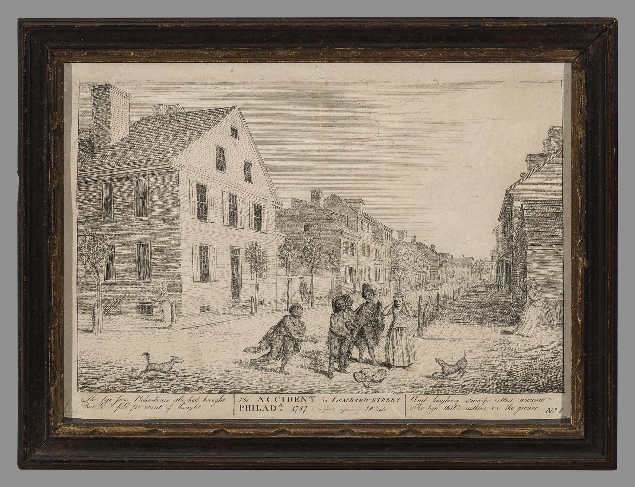 1962.0088 A Print, 1962.0641 Frame, view 2