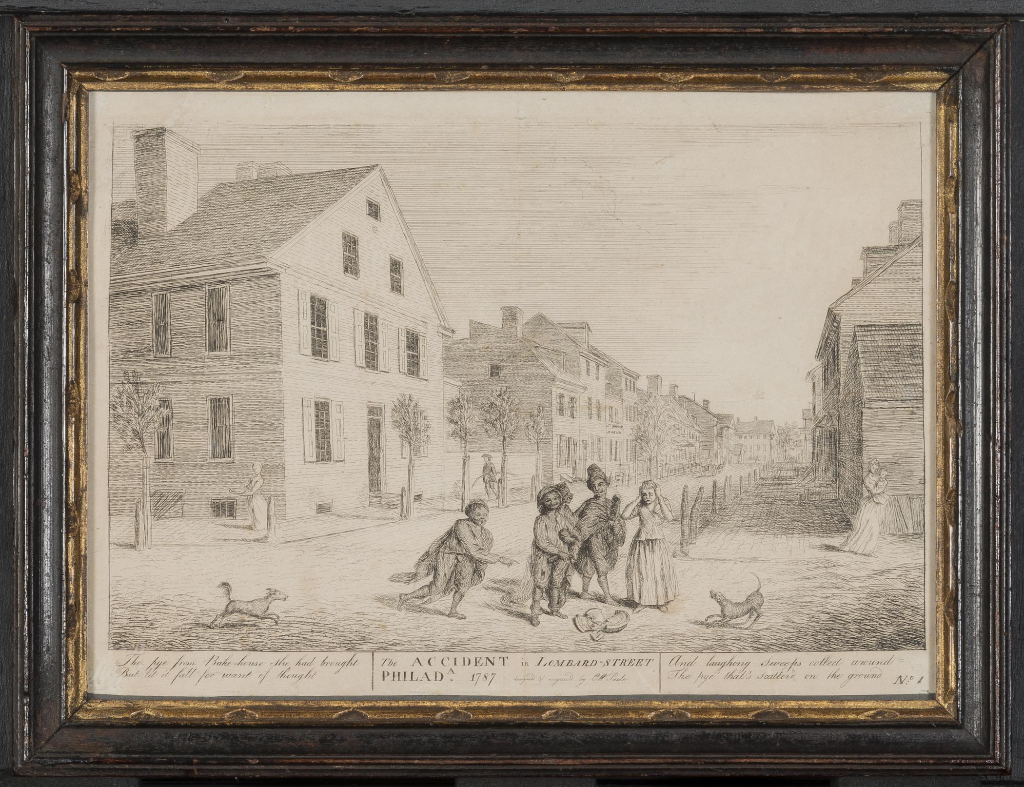 1962.0088 A Print, 1962.0641 Frame, view 1