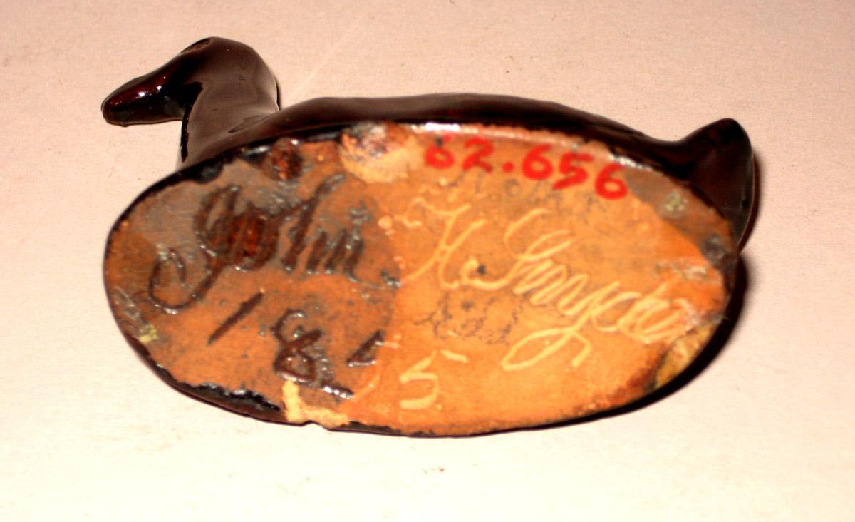 1962.0656 Figure (bird) underside.