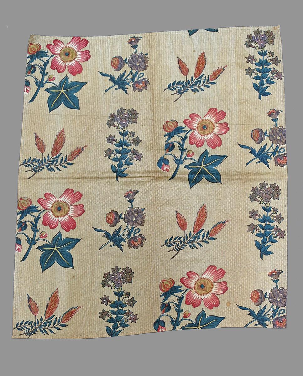 1963.0003.001 Textile, printed obverse
