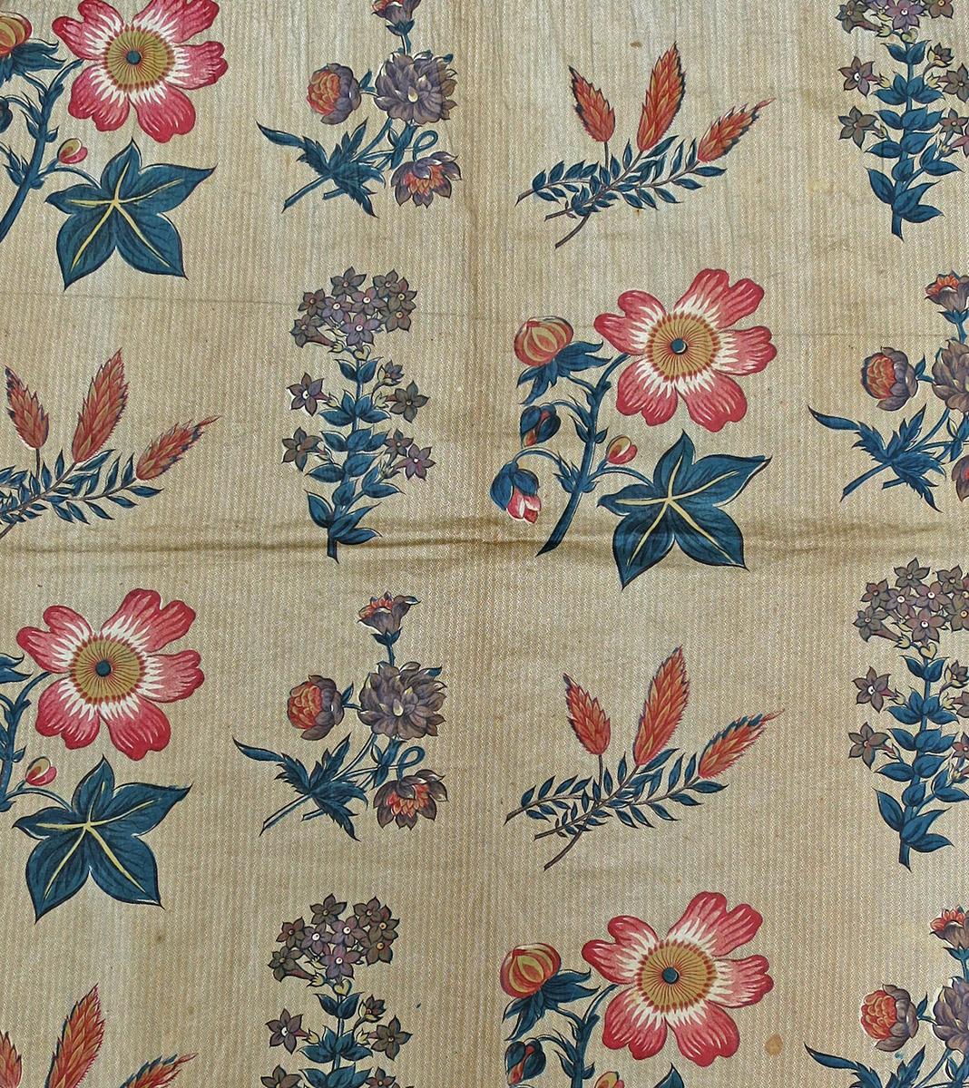 T2270 Textile, printed design repeat