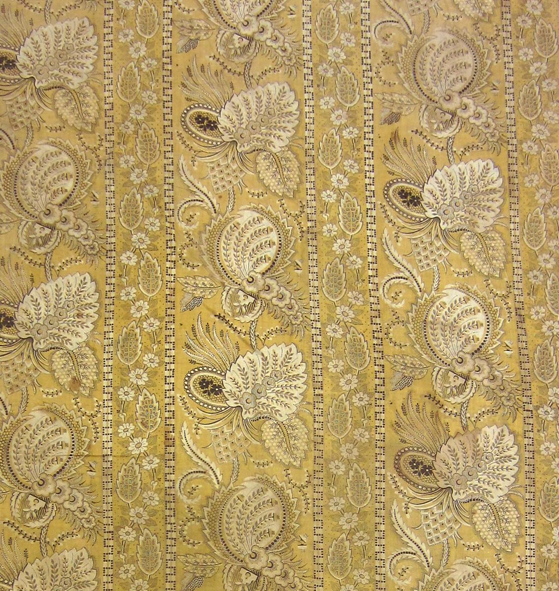 T414 Textile, printed design repeat