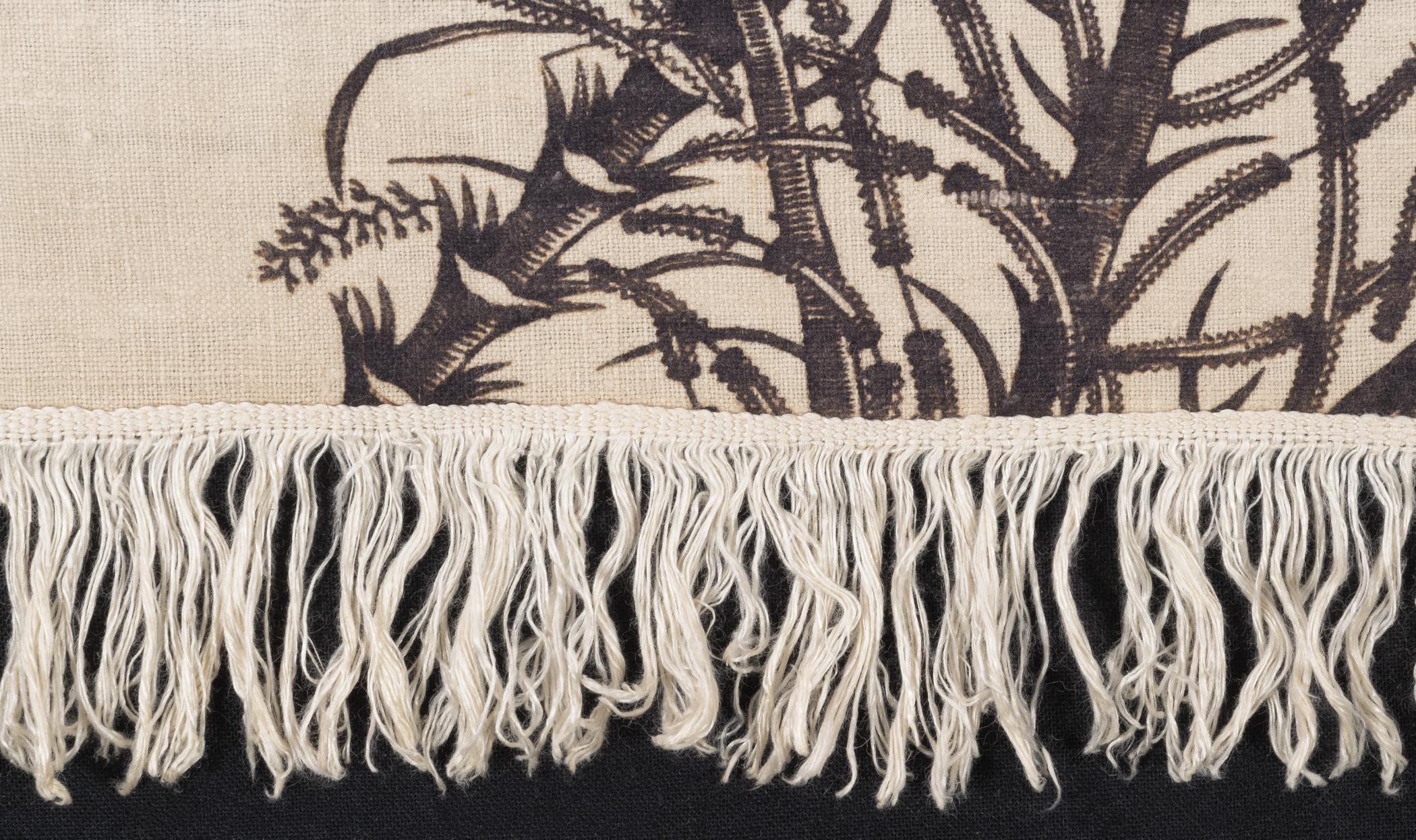 1963.0016.006 Bed hanging, detail 1