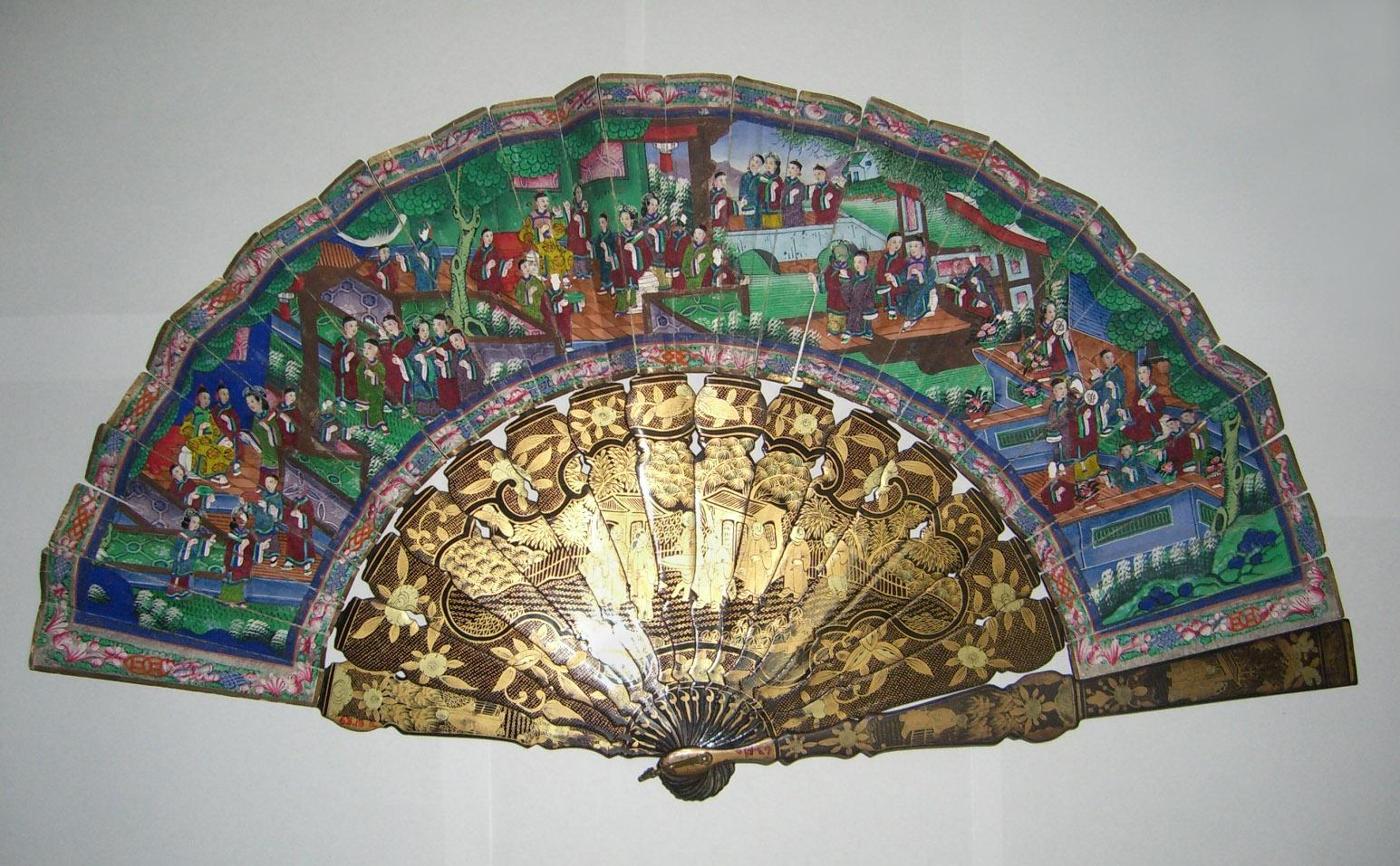 1963.0018 A Fan, side 2, view 2