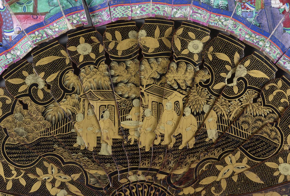 1963.0018 A Fan, side 1, detail 1