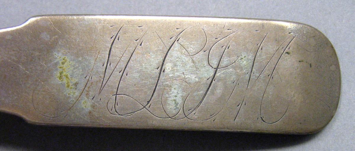 1963.0027 Silver Spoon engraving