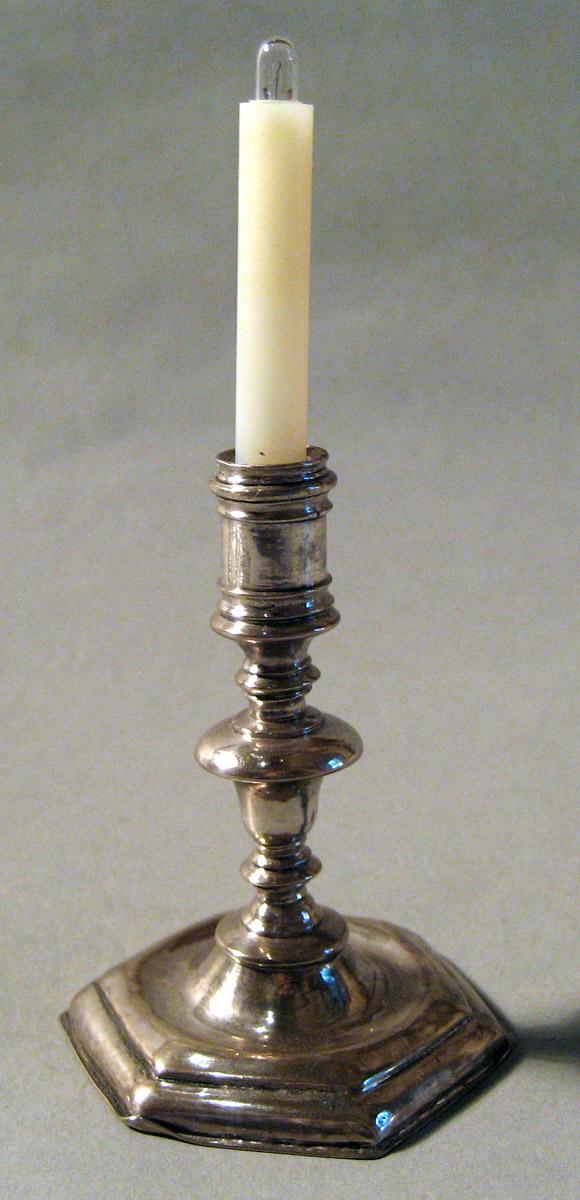 1955.0136.039 Silver Candlestick