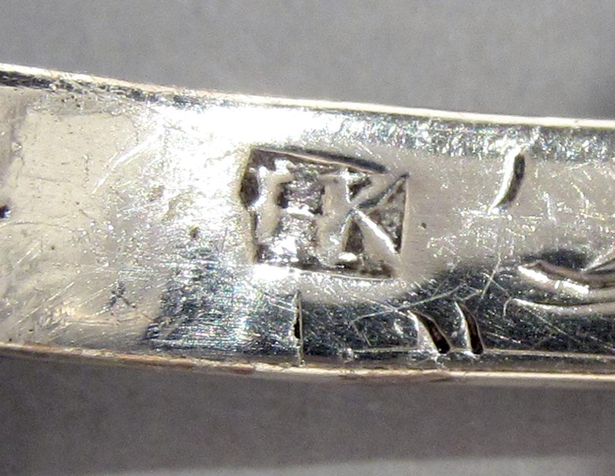 1963.0052 Silver Sucket Fork mark