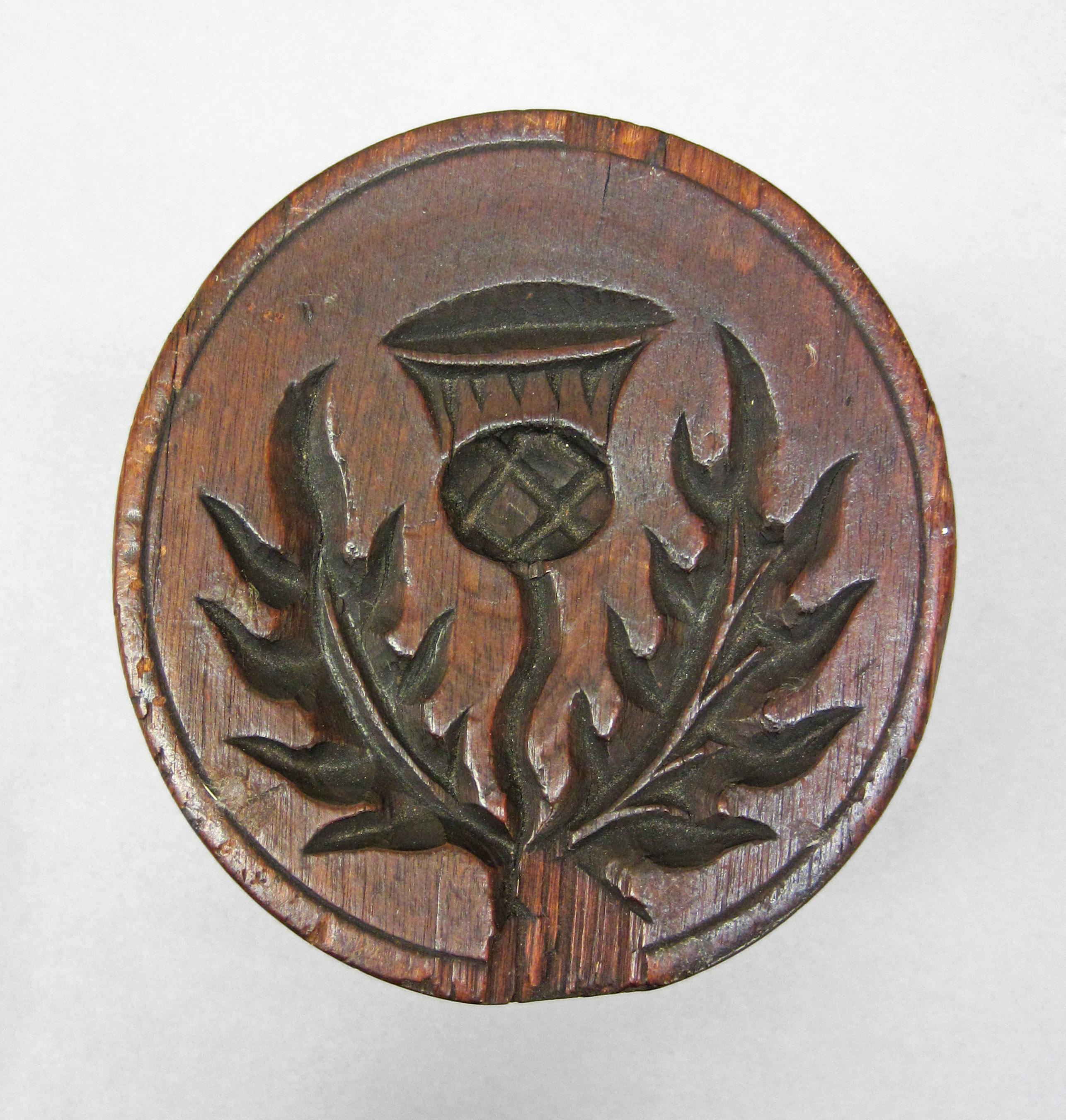 1963.0061, Butter mold, side 1