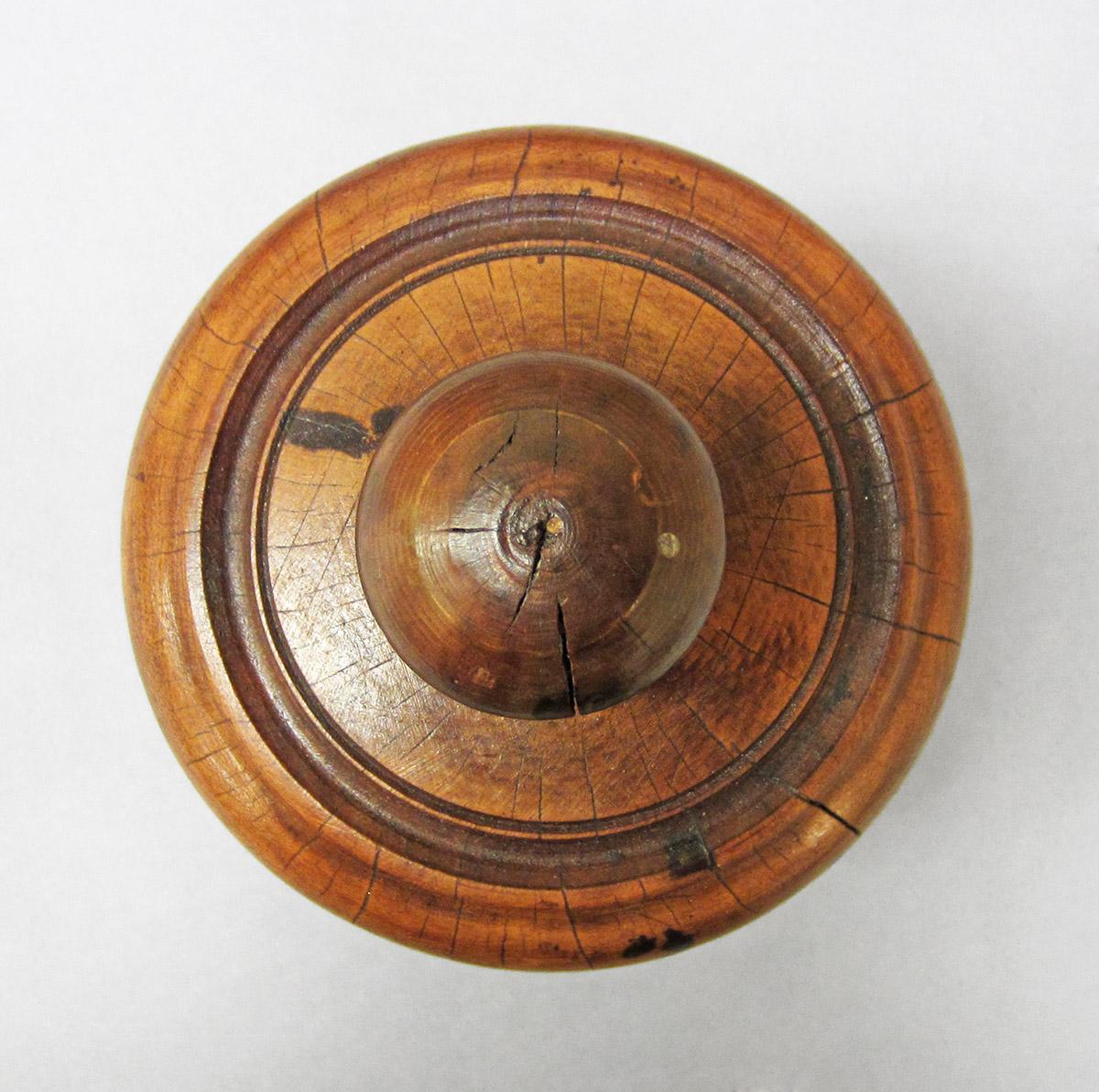 1963.0062, Butter mold, top