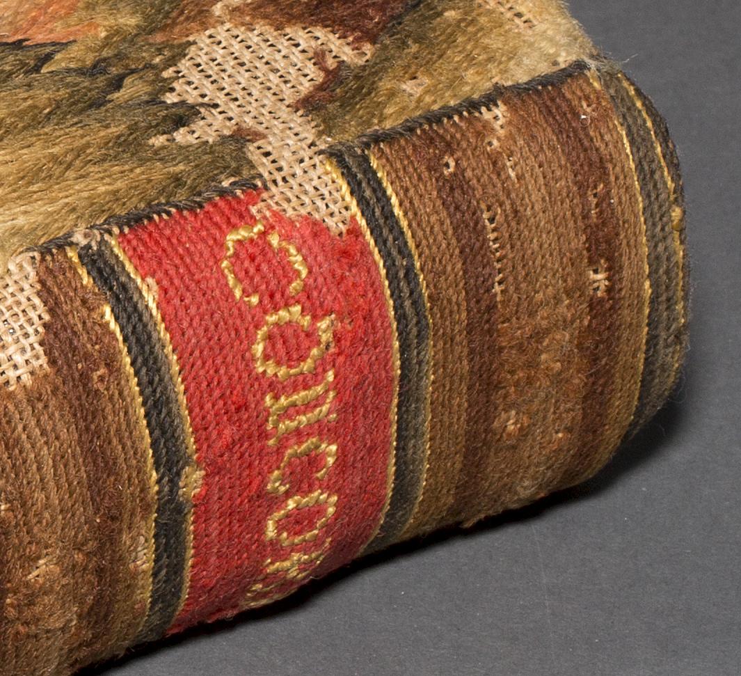 1963.0067 Book cover, 1963.0955 Book, detail 2