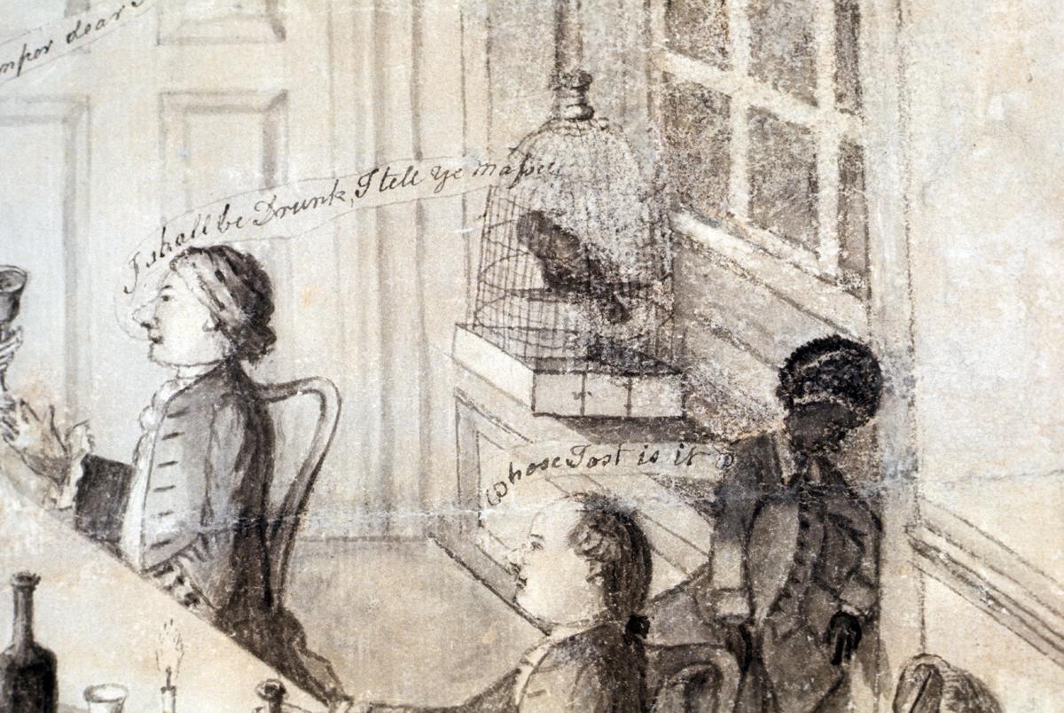 1963.0073 Drawing, Detail 4