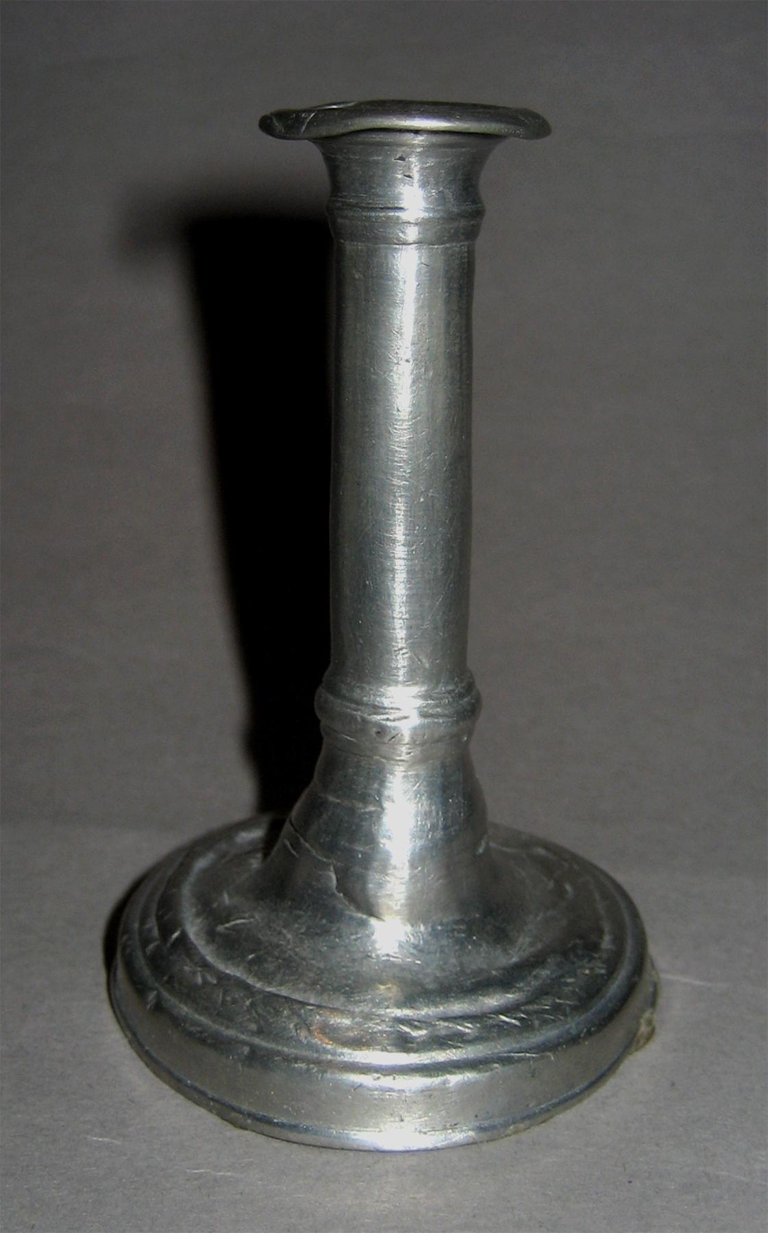 1955.0136.043 Pewter Candlestick