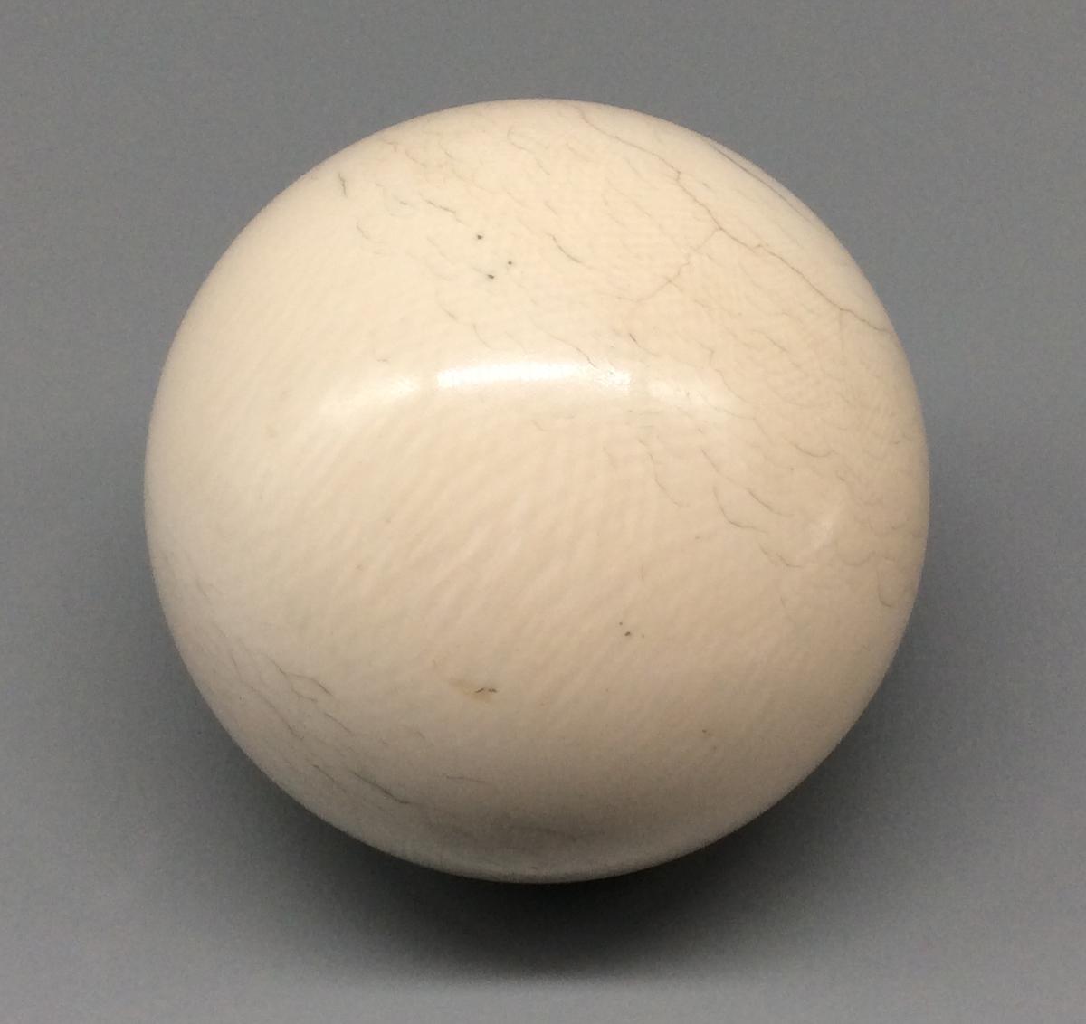 1963.0079.002 Billiard ball, view 1