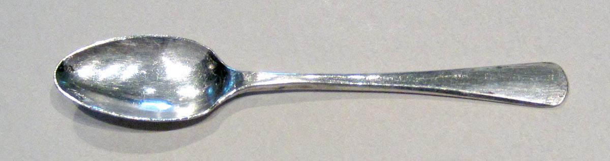 1955.0136.045 B Silver Spoon upper surface
