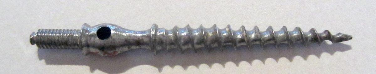1955.0136.045 G Silver Turned Device
