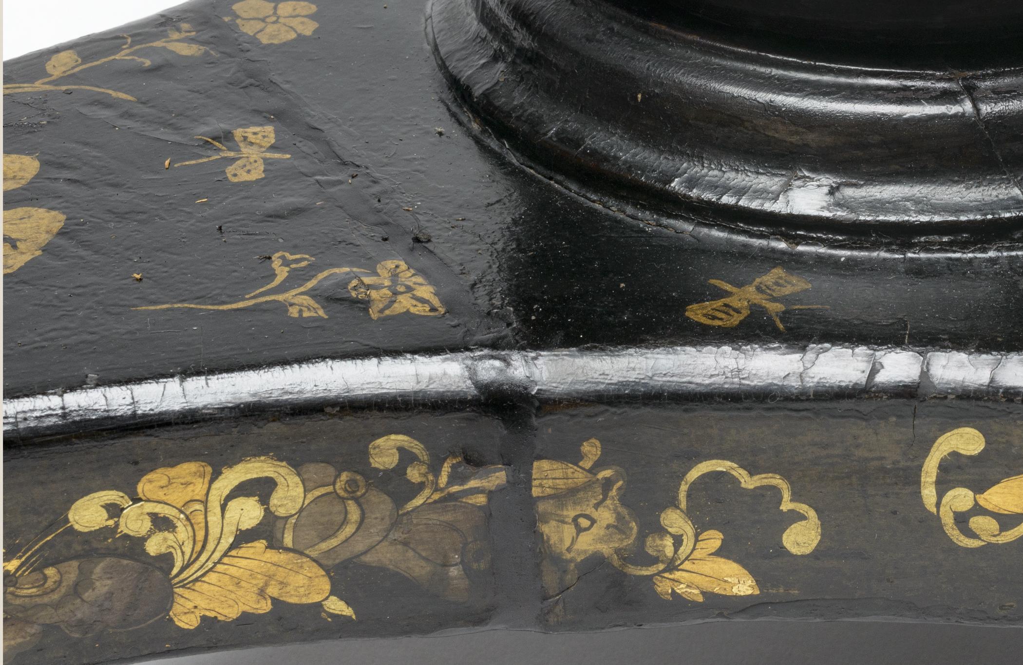 1963.0096 Table, detail 5, after conservation treatment
