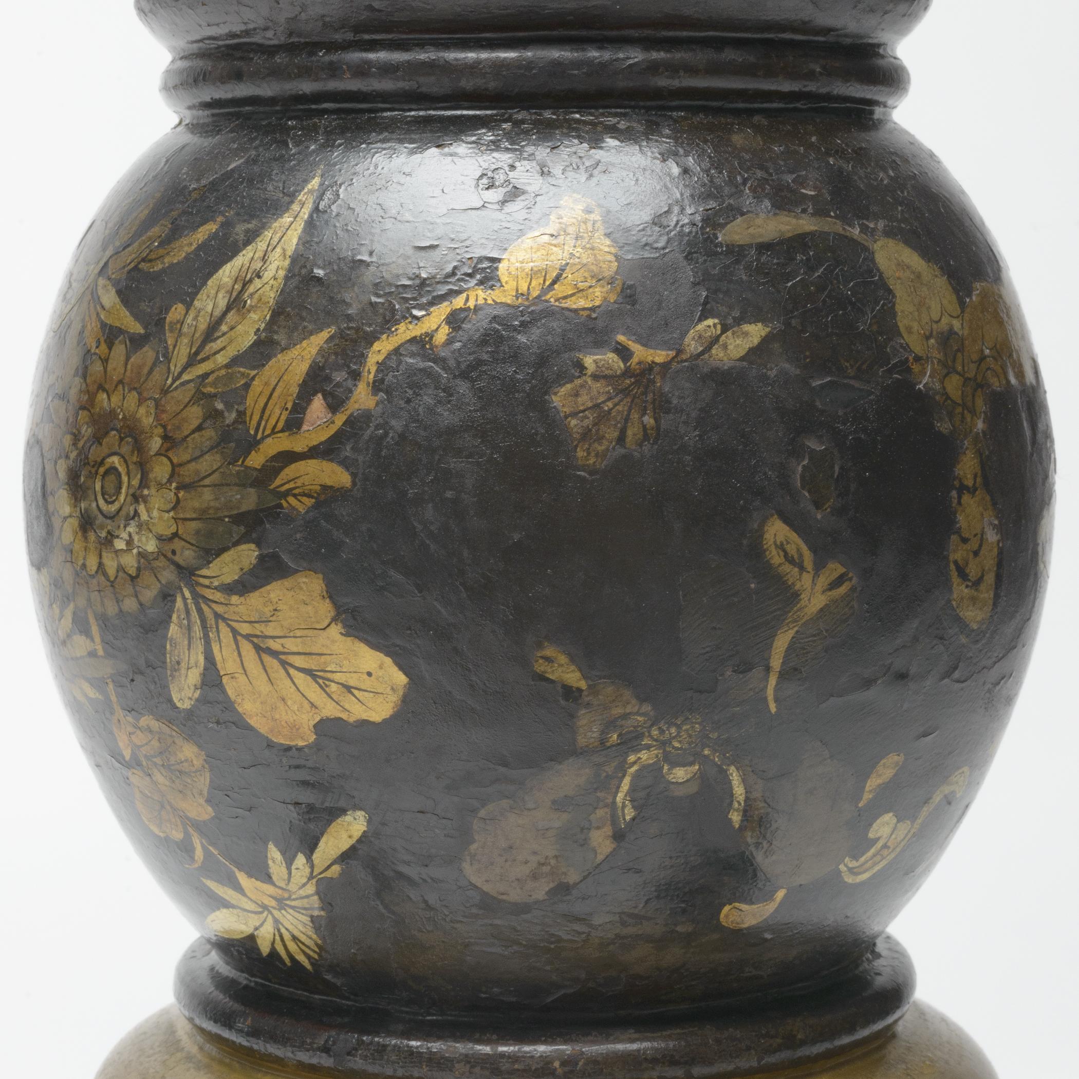 1963.0096 Table, detail 2, after conservation treatment