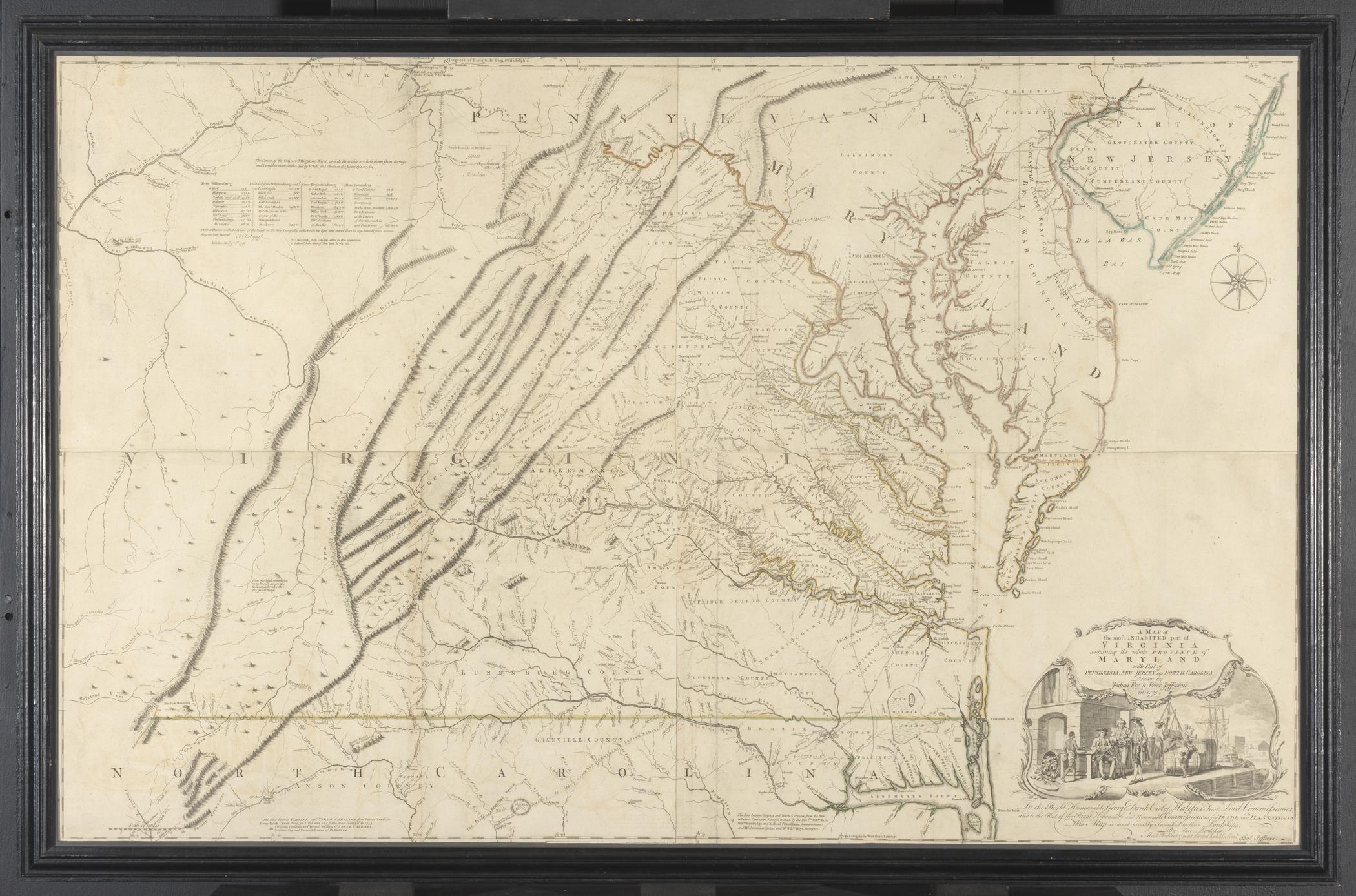 1963.0118 A Map, B Frame, view 1