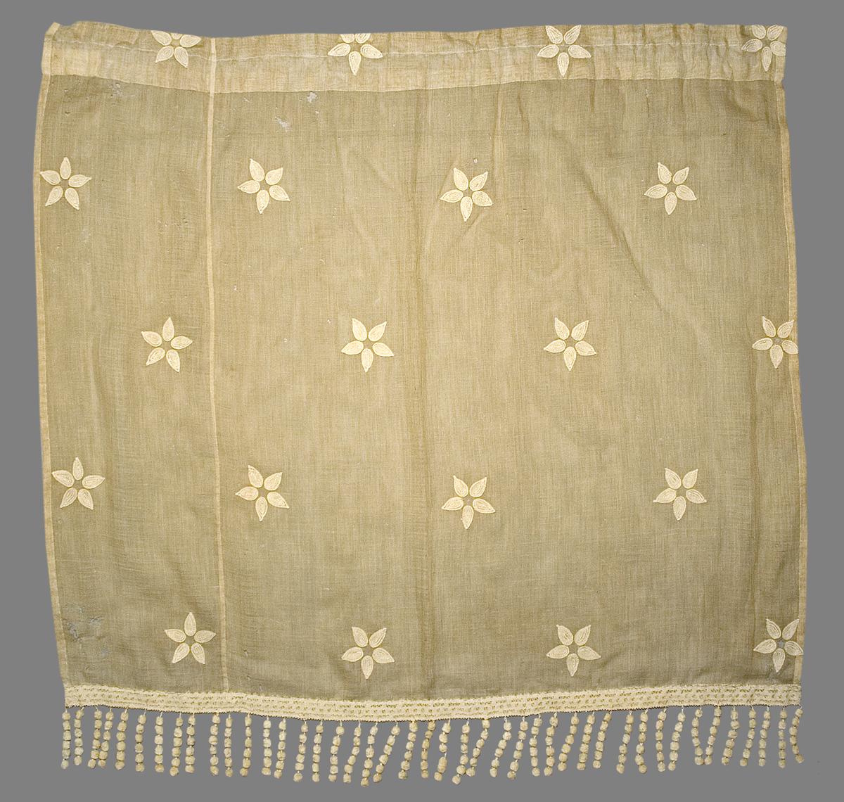 1951.0016 D Window Hanging, Curtain