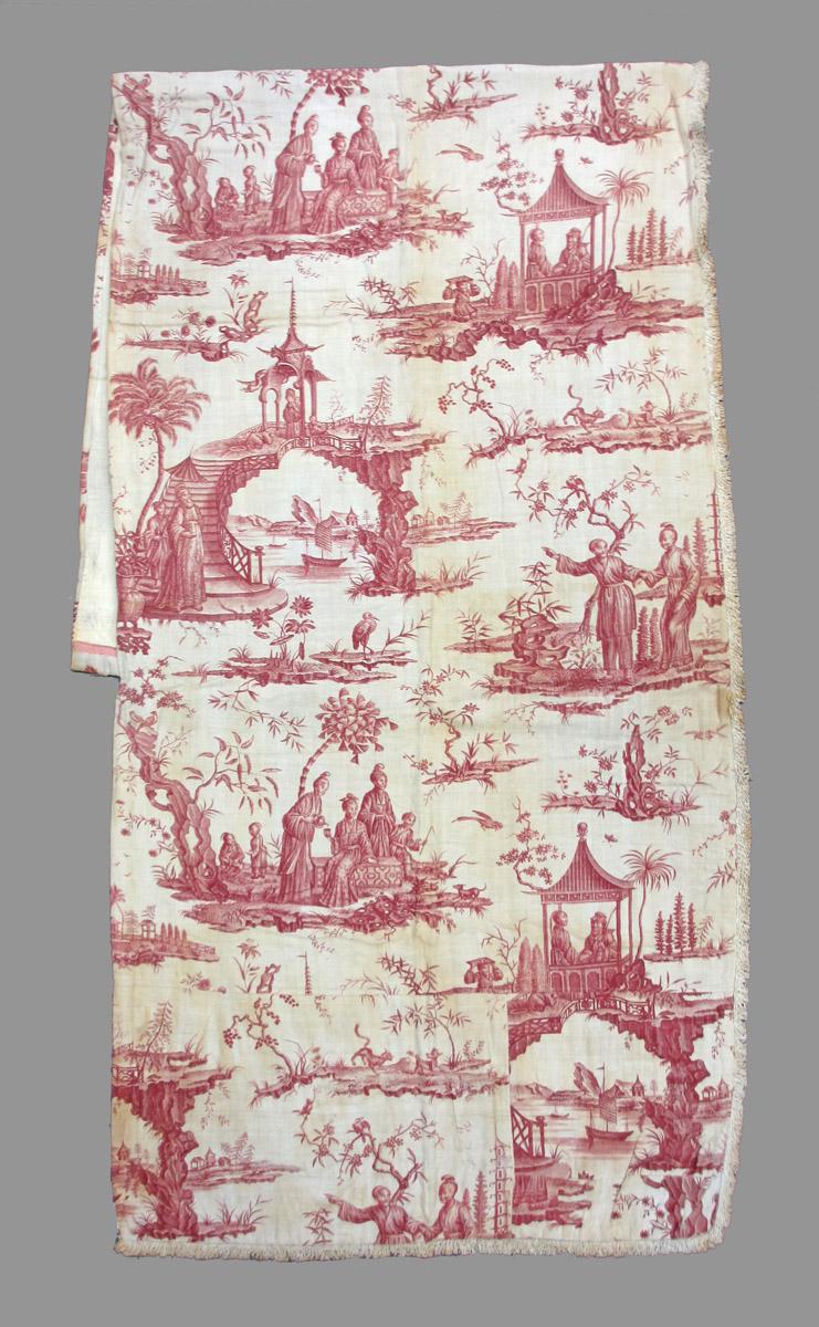 1963.0130.001 textile, printed obverse