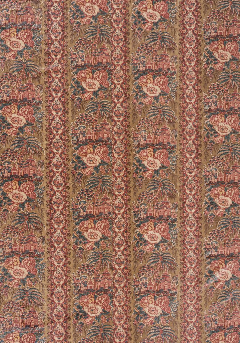1963.0133 Bedcover, detail 1