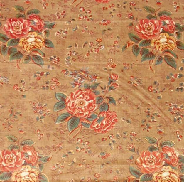 T2274 textile, printed design repeat