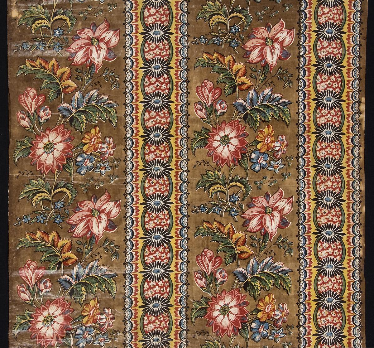 1963.0142 Textile, printed, detail, Book image C260