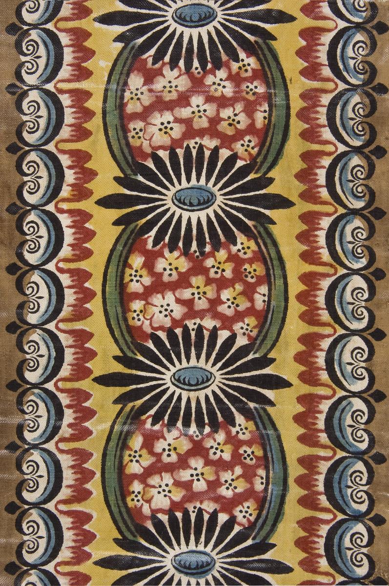 1963.0142 Textile, printed, detail 6
