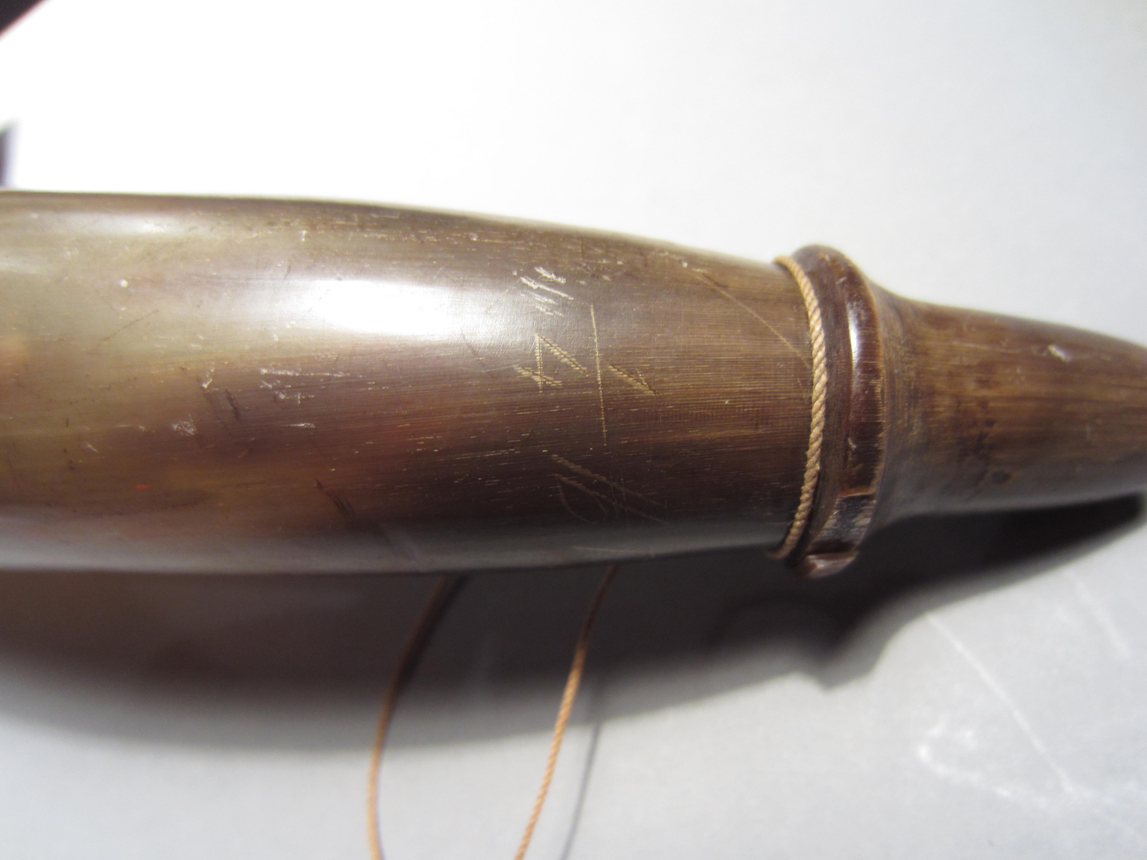 1963.0156.012 A Powder horn, Mark 3