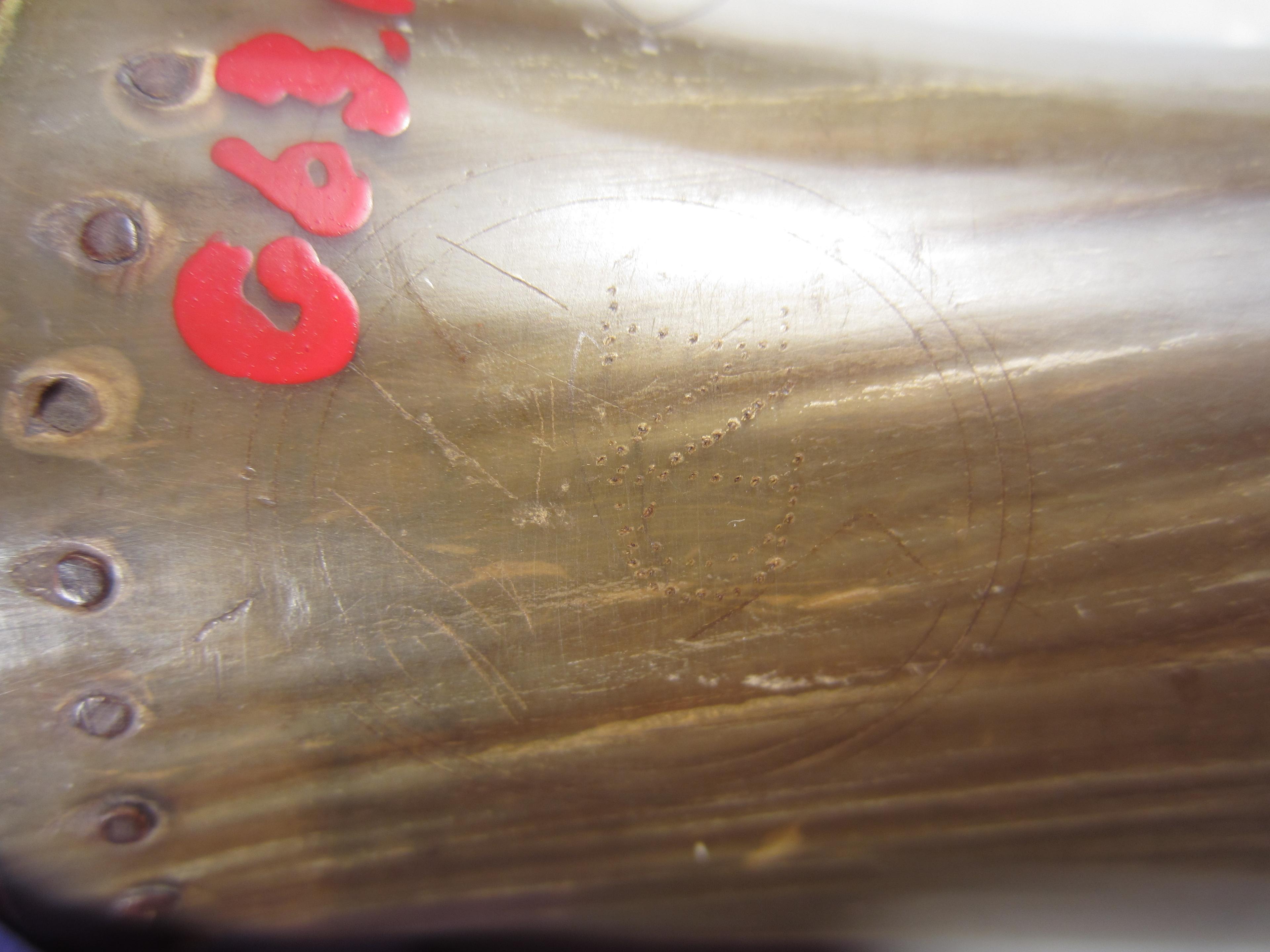 1963.0156.012 A Powder horn, Mark 2