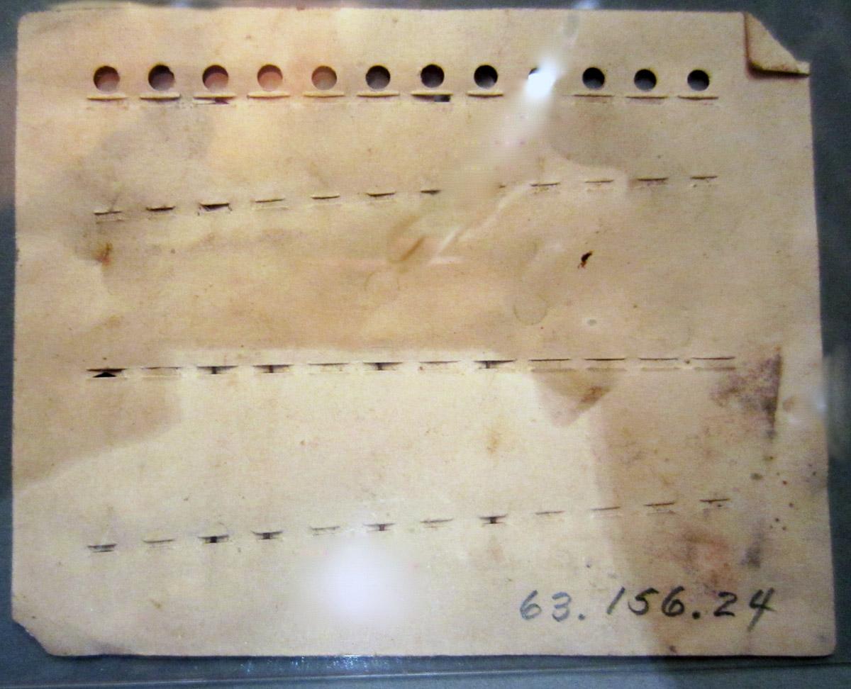 1963.0156.024 Paper with watch hands, View 2