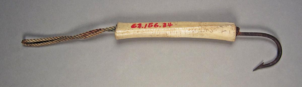 1963.0156.034, Fish hook, side 1