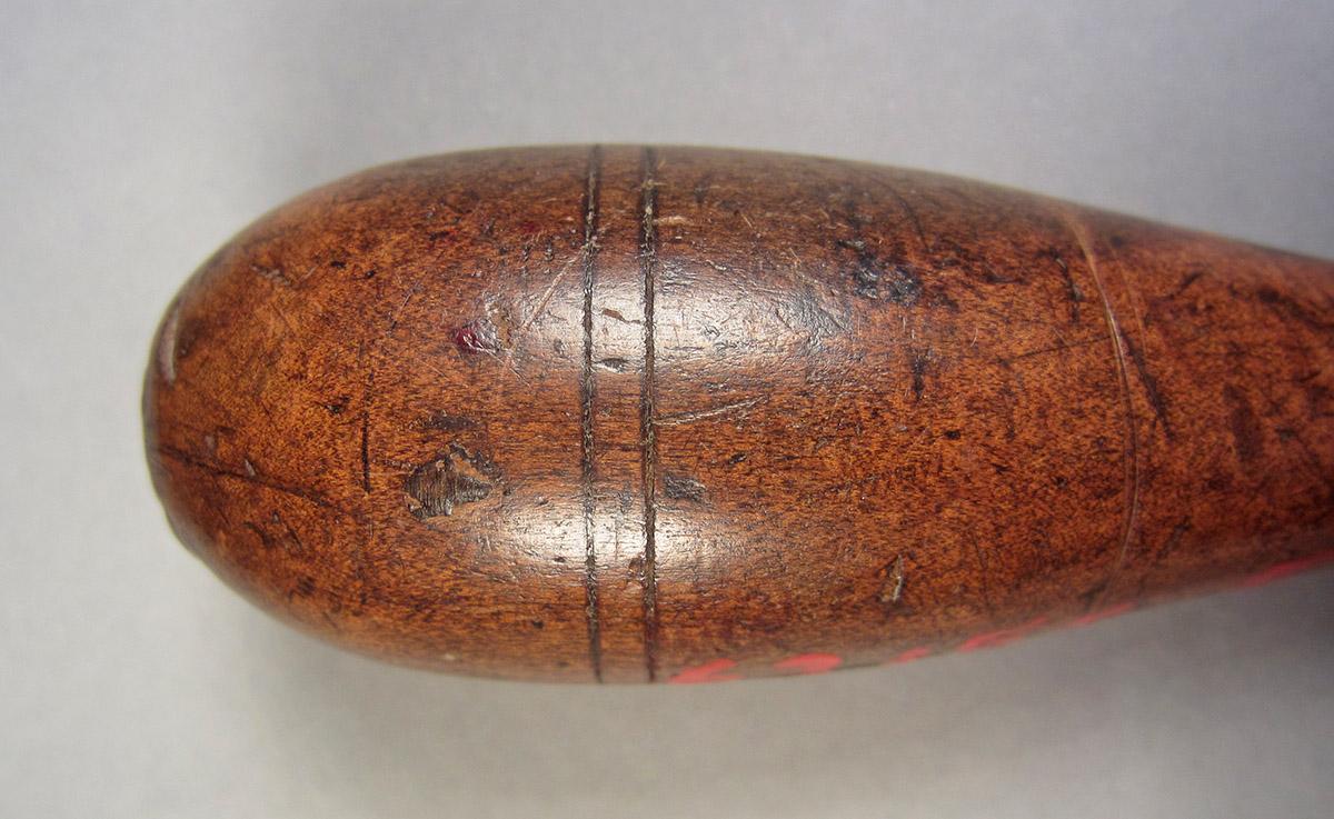1963.0156.057, Turning chisel, handle detail