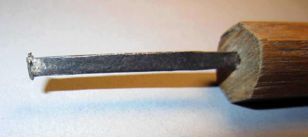 1963.0156.131 Clockmaker's tool, Detail 2