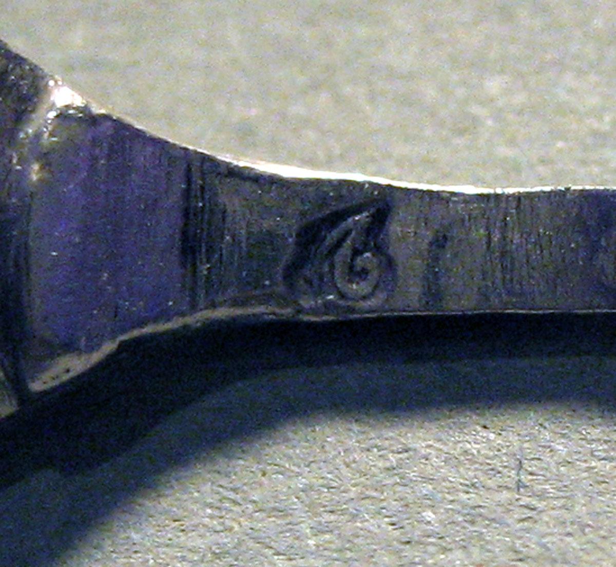 1955.0136.056 H Silver Fork mark