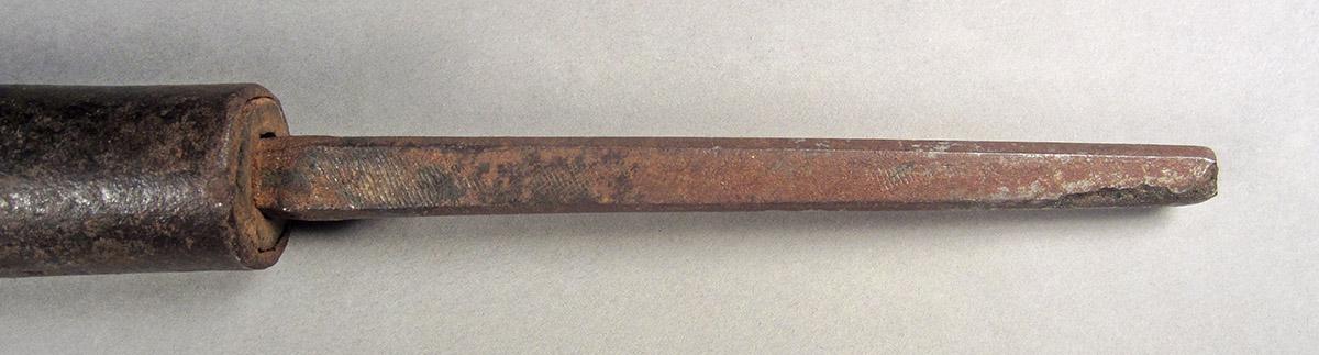 1963.0156.163, Lath tool, blade side 1