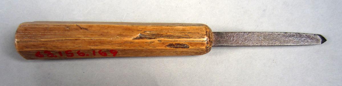 1963.0156.169 Turning tool, Top