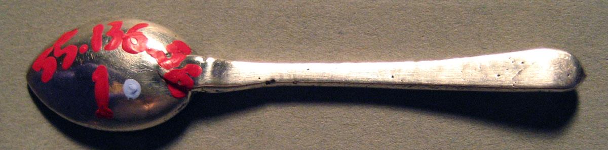 1955.0136.056 L Silver Spoon underside