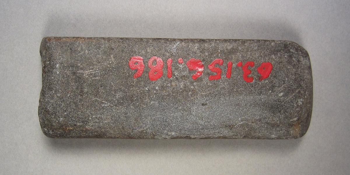 1963.0156.186, Whetstone, side 1