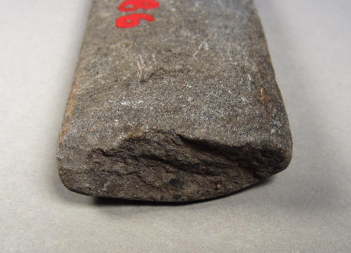 1963.0156.186, Whetstone, broken end