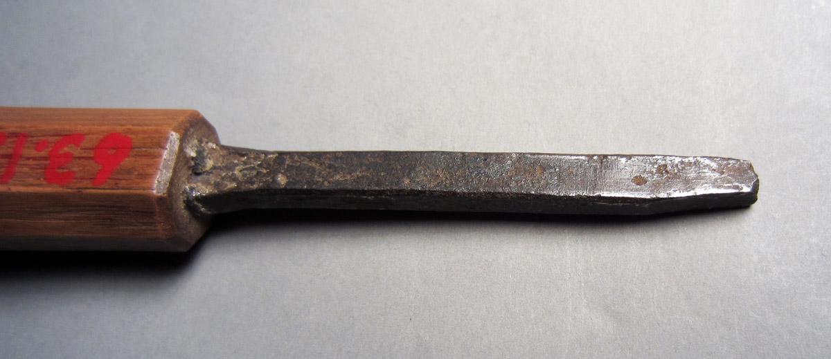 1963.0156.197 Turning tool, Detail
