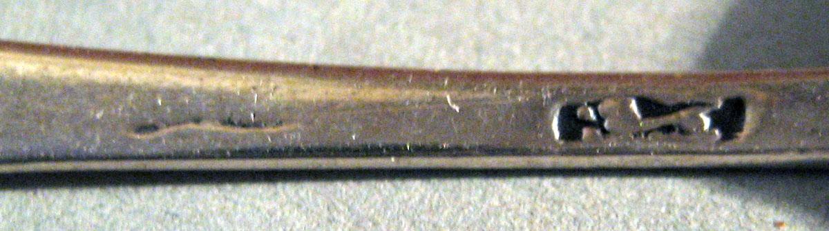 1955.0136.059 Silver Spoon mark