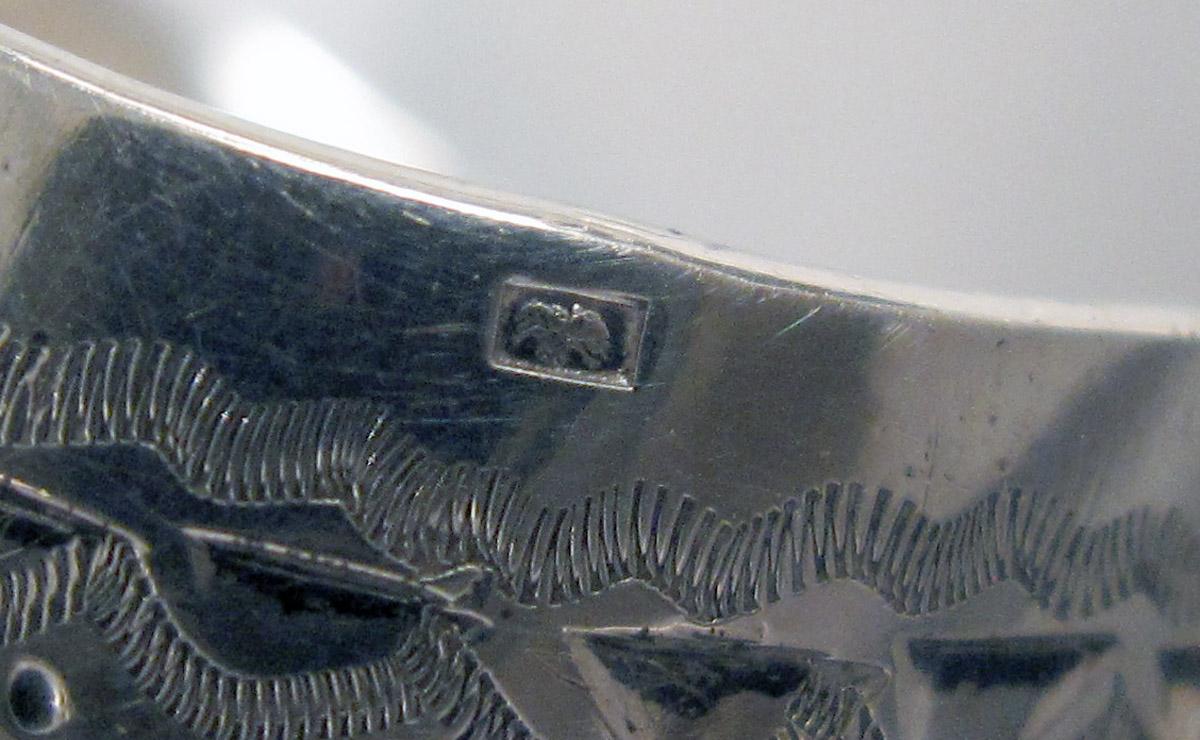 1955.0136.060 Silver Cream Pot mark 3