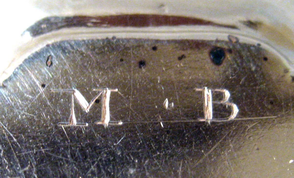 1955.0136.062 Silver Salver engraving