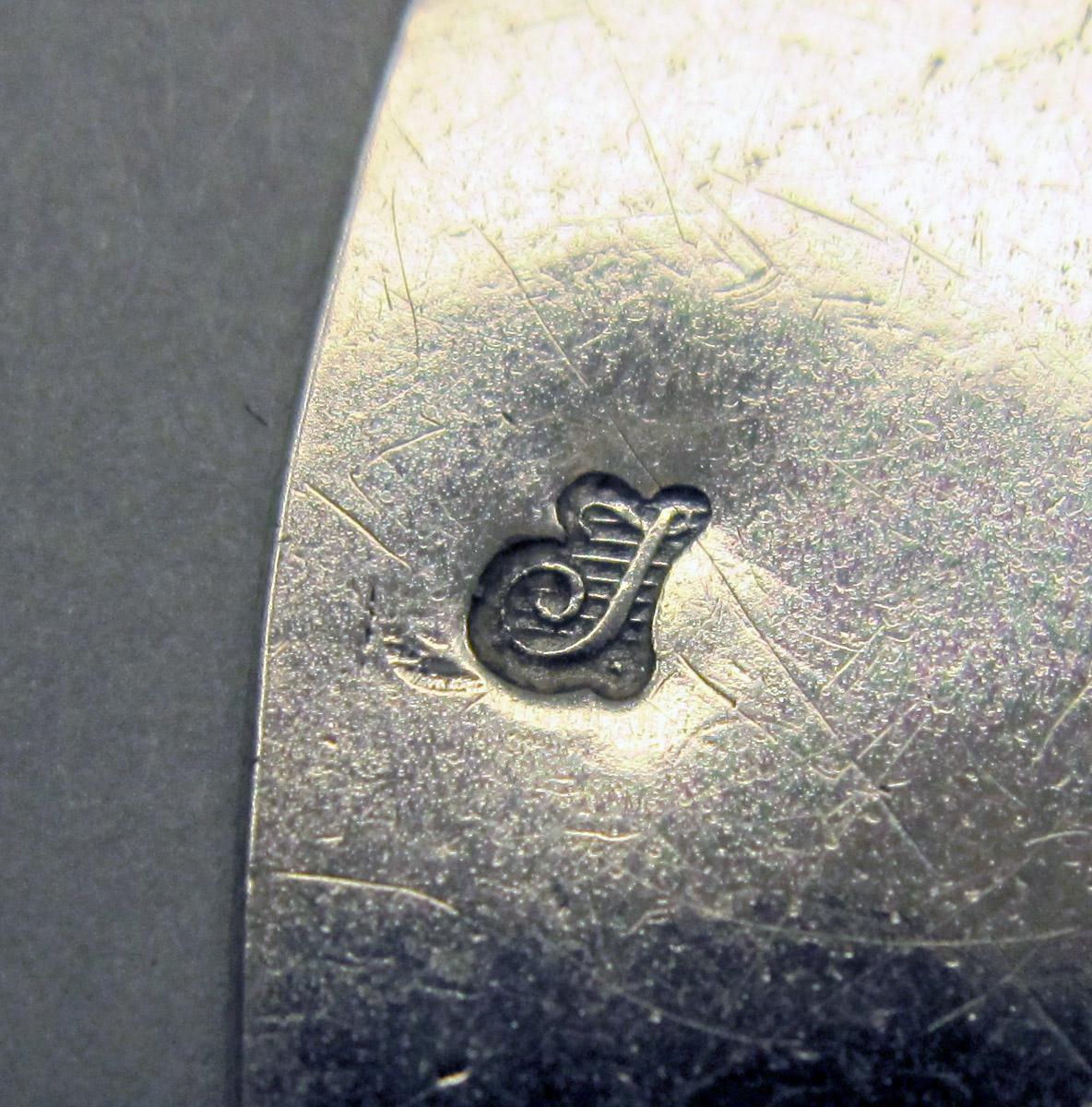 1955.0136.063 Silver Plate mark
