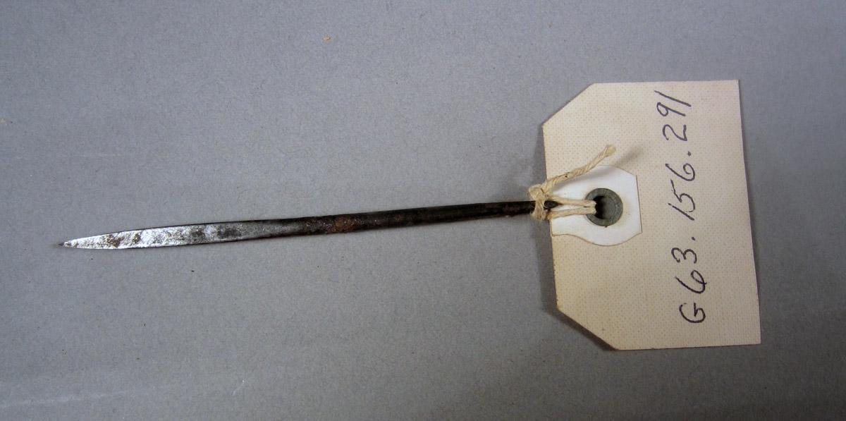 1963.0156.291 Needle, View 1